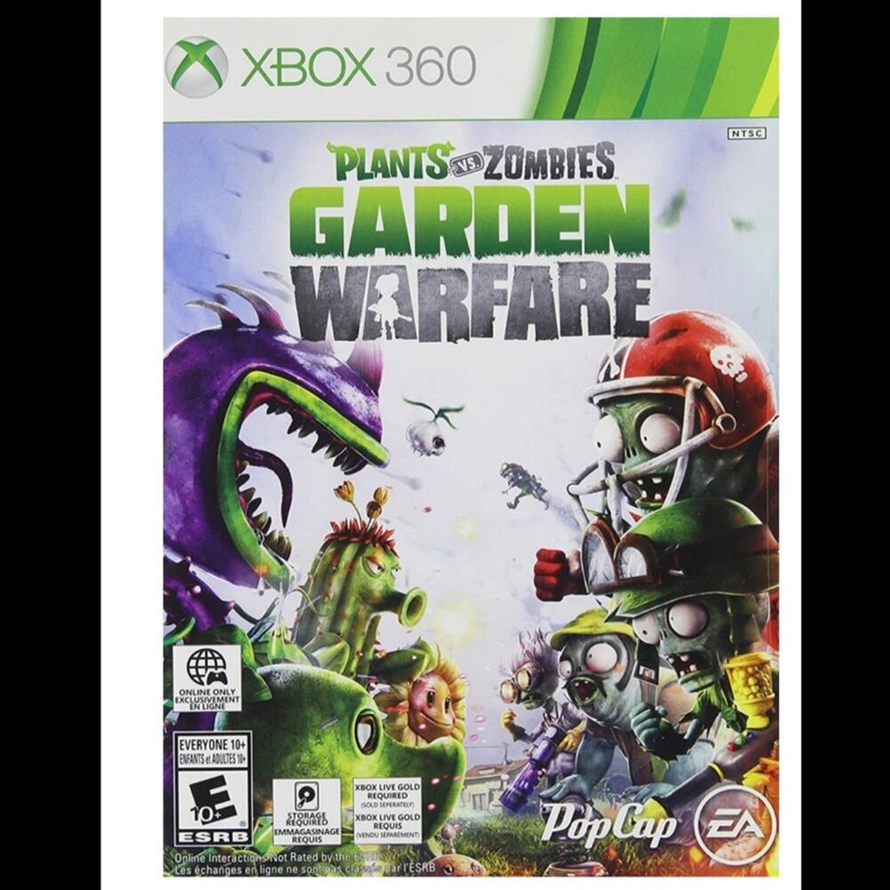Plants vs. Zombies: Garden Warfare (Microsoft Xbox 360, 2014)